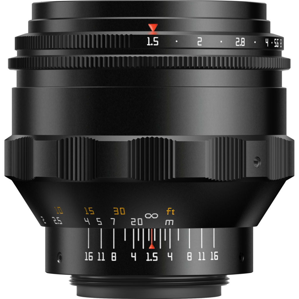 TTArtisan 75mm f/1.5 Swirly Bokeh - M42 - Prateado