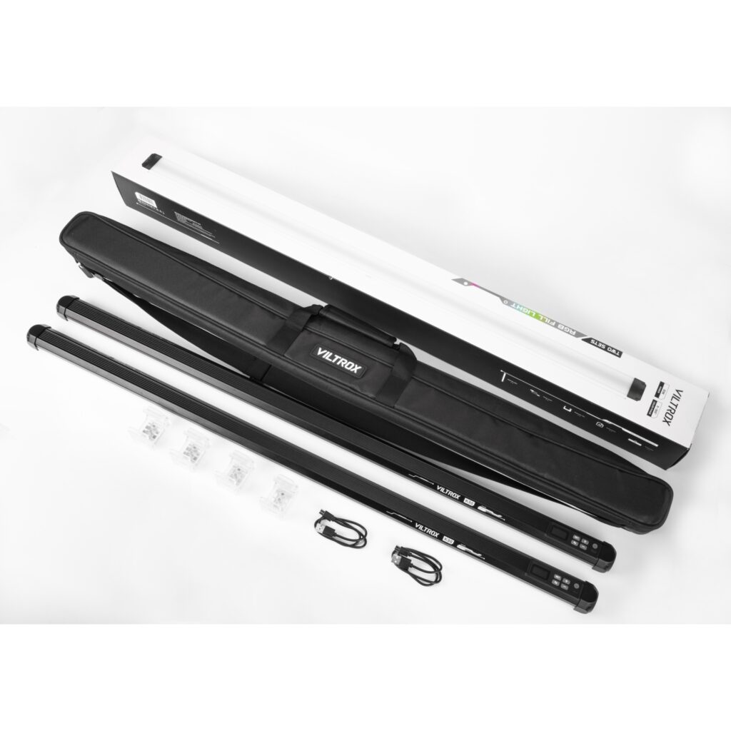 VILTROX Viltrox Weeylite K90 Tubo LED RGB 30W – Kit Duplo